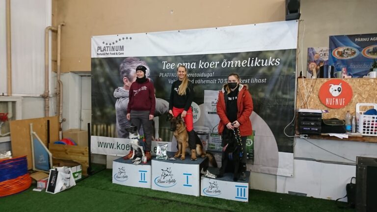 Edukas agility võistlus Pärnus